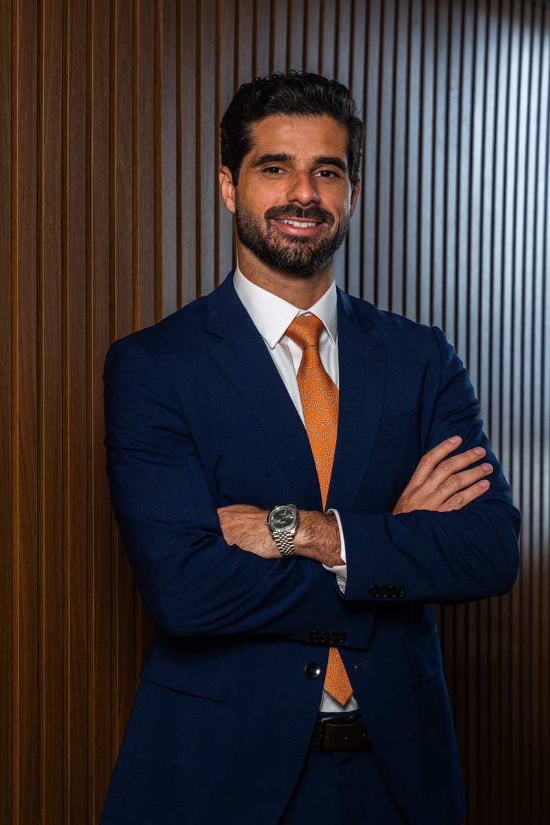 Retrato de Alcemir Figliuolo Neto, sócio do FGTB