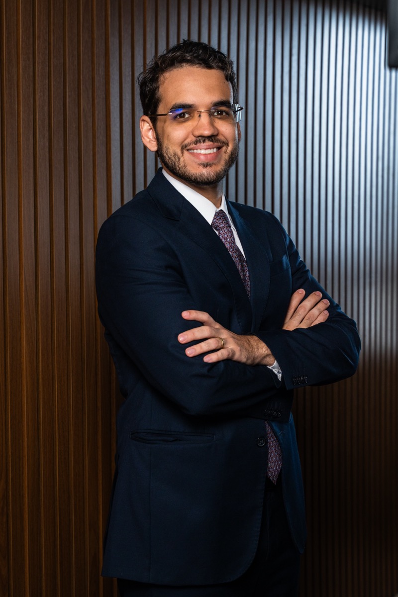 Retrato de Lucas Brandão, sócio do FGTB